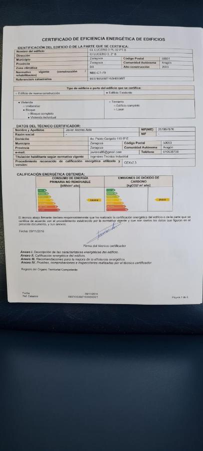 Lucero Dos Catedrales Apartman Zaragoza Kültér fotó